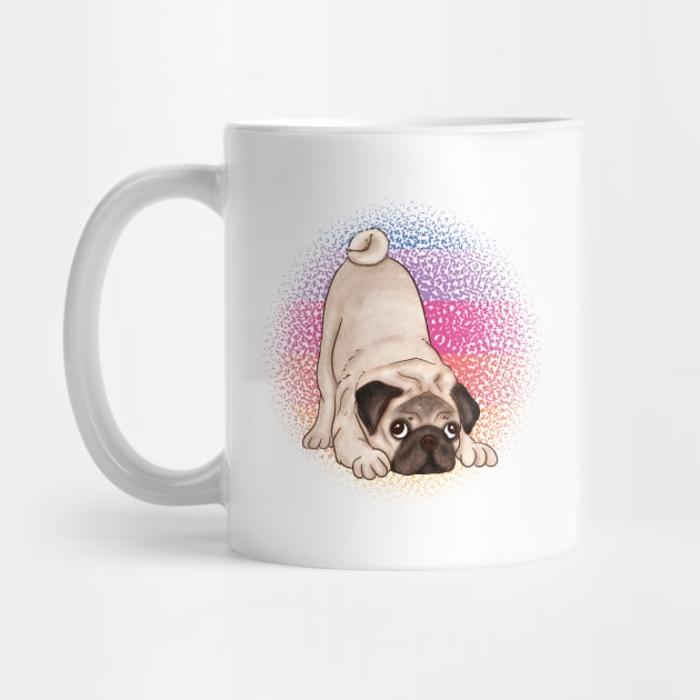 Pug Christmas by HobbyAndArt